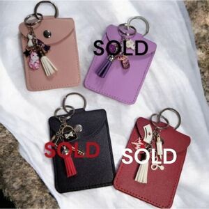 FASHION KEY AND CARD HOLDER ASST. STYLES